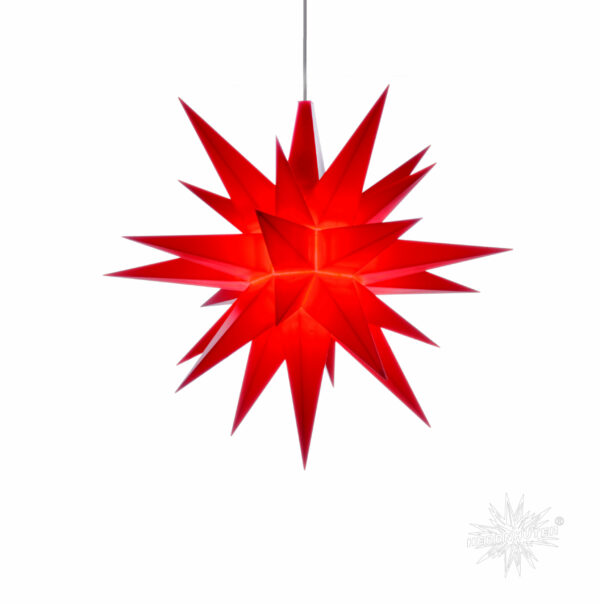 Herrnhuter Stern Kunststoff A1e (13 cm), rot